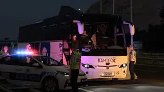 ANKARANIN GİRİŞİNDE KİMLİK KONTROLÜ - TEMSA SAFİR - BARTIN ANKARA