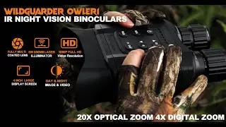 WildGuarder OWLER1 Night Vision Binoculars with Long Viewing Range