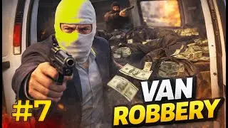 Michael&rsquo;s Van Robbery Turns Deadly 😱 #7 | GTA 5 Heist Goes Completely Wrong!