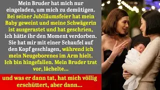 Bei der Jubiläumsfeier schlug sie mich mit einer Schaufel – doch was mein Bruder tat…