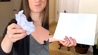 Physical Warmups for Musicians | Paper crumpling and uncrumpling | Arcas Music