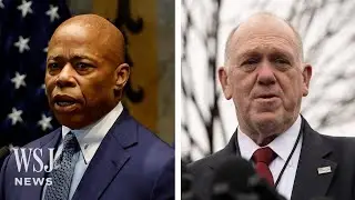 New York City Mayor Eric Adams Joins Border Czar Tom Homan on Fox | WSJ News