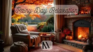 🍁Rainy Day Ambience |One Piece Calm Piano OST with Fireplace Sounds For Deep Relaxation | LoWn