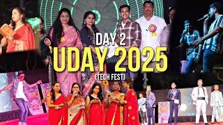 UDAY 2025 - Day 2 Vlog 🔥| BIT Raipur | Dance, Music & DJ Night Madness! | Tech fest | UNFILTERED SR