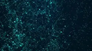 plexus abstract technology science background loop in 4k