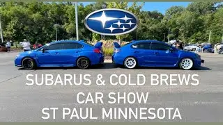 Subarus & Cold Brews Car Show - Walser Subaru South St Paul Minnesota 8/24/2024