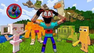 BRAINROT Bullying MAD MIMICER In Minecraft!