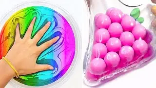 Satisfying Crunchy Slime ASMR 2021 | Relaxing Slime Videos (2021)