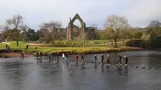 Bolton Abbey winter weather. 30th December 2019