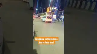 Bangalore to Vijayawada Apsrtc Amaravati bus