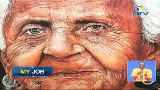 Clavers Odhiambo, painter who turned his passion to profit || My Job