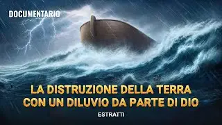 La distruzione della terra con un diluvio da parte di Dio
