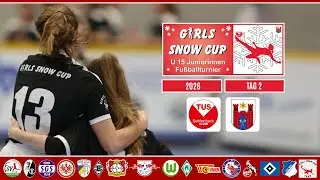 Girls Snow Cup 2026 – Finaltag | U15-Mädchenfußball LIVE