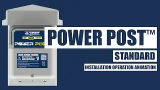 Power Post Standard - Installation Operation Animation
