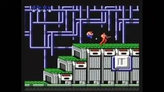 Contra NES Full Play Through With the Konami Code