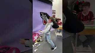 Jessetys sekoaa videon kuvauksissa