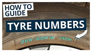 Tyre sidewall numbers explained| How to read and understand tyre profiles, load and speed ratings