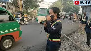 PERLINTASAN KERETA API FENOMENAL !!! JPL 154 CIMINDI CIMAHI BERSAMA KOMUNITAS EDAN SEPUR INDONESIA