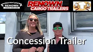🌭 🍔 8.5X20 Concession Trailer Walk Around | Food Trailer | Mobile Business 🍟 🍕