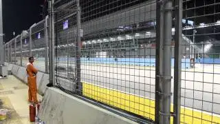 Formula1 Singapore Grand Prix 2012 - Pit Straight 2 of 3 (Safety car) 23/09/2012