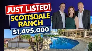 Just Listed in Scottsdale Ranch | 9202 N 102nd St | Luxury Home Tour | $1,495,000 ***STUNNING***