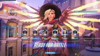 TOP500 Mercy Gameplay- yeah playing on Volskaya hum