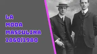 Fashion hombres desde 1860/1980 #fashion #history #historia #menfashion #1860 #moda