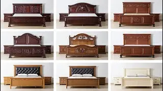 Top Wooden Bed Designs for 2025 | Modern & Stylish Double Bed Ideas | #bed #beddesign