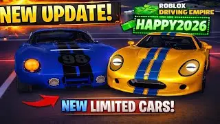 🔥 NEW Driving Empire UPDATE! 2 LIMITED Cars + NEW CODE (HAPPY2026)
