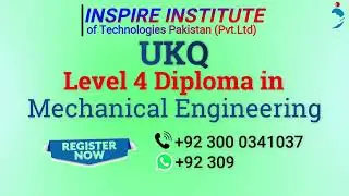 +92 300 0341037 #ukq #Level4 #diploma in #mechanical #Engineering #pakistan #islamabad