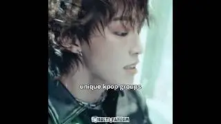 unique kpop groups