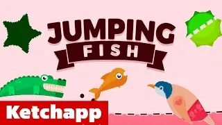 JUMPING FISH by Ketchapp Review | Jump, Splash & Dodge the Bombs! | iOS Gameplay (Android, iPhone)