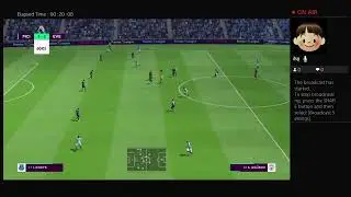Mancity vs Everton Fifa - Live Gameplay