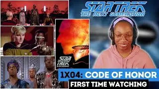 💫 ALEXXA REACTS TO STAR TREK: THE NEXT GENERATION - CODE OF HONOR 🖖🏾 | FIRST TIME WATCHING