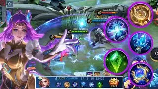 BEST BUILD FOR ODETTE JOHNSON COMBO || ODETTE BEST BUILD 2021 ||MLBB