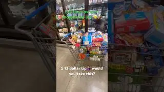Low income mom Instacart with me to pay my rent