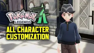 Pokemon Legends ZA - All Character Customization and Hairstyles