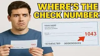 How to Find Check Number on a Check (Step-by-Step Tutorial for Beginners)