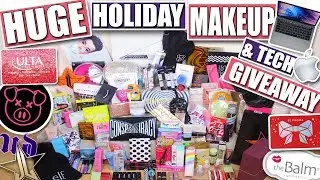 (CLOSED) HUGE HOLIDAY MAKEUP AND TECH GIVEAWAY!! 2019 INTERNATIONAL GIVEAWAY