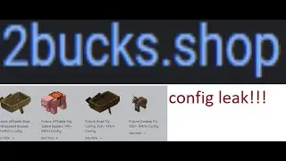 2bucks.shop config leak -  500kmh donkey/horse/pig fly, etc