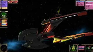 Star Trek Bridge Commander Kobayashi Maru The Original Series Era  Akulas vs Klingon Birds of Prey