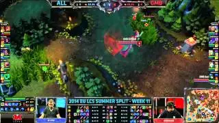 ALL vs GMB   LCS EU W11D2   The Alliance vs GMB VOD