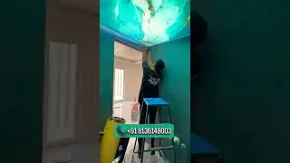 Uv Printed Stretch Ceiling 🌟 Apke Ghar 🏠 ko de Unique Touch ❤️