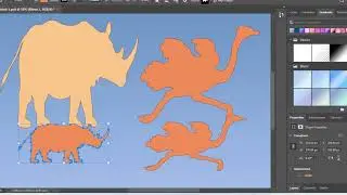 Shape Tools for YouTube Thumbnail Design in Adobe Photoshop