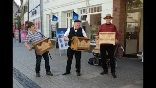 Bauchorgeln auf dem 1. Drehorgelfestival in Kempen