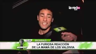La furiosa reacci&oacute;n de la mam&aacute; del clan Valdivia: 