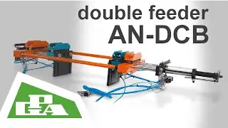 Alimentatore pneumatico doppio per bandelle, profili &ndash; Double pneumatic feeder for stripes, profiles
