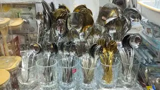 সব ধরণের SS স্টিলের চামচের দাম জানুন/Food serving Spoon set price in Bangladesh