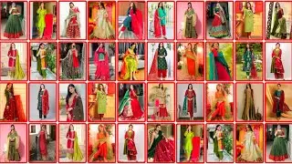 Green Red 💚❤️ Color Combination Suit | Red and Green Colour Mix Dress | Red Green Suit Combination