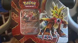 Gouging Fire EX Tin Opening #pokemontcg #pokemon #openingvideo #twilightmasquerad #gougingfire
